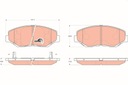 ZAPATAS DE FRENADO HONDA CR-V 02-06 