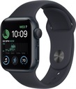 Apple Watch SE (2-го поколения), 44 мм, GPS Midnight North, черный, КАК НОВЫЕ