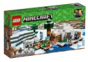LEGO MINECRAFT 21142 БЕЛЫЙ МЕДВЕДЬ ИГЛУ