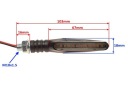 ПОВОРОТНИК ЧОРНИЙ ДІОДИ LED (СВІТЛОДІОД) M10X1.5 DL 260MM E32 KENGO  (17289893373) фото min 5