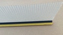 Оконная планка с расширительной сеткой ПВХ АПУ 2,5м, швеллер 3мм, Антрацит