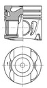 PISTON KOLBENSCHMIDT 41712600 photo 2 - milautoparts-fr.ukrlive.com