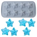 СИЛИКОНОВАЯ ФОРМА ЗВЕЗДЫ ШОКОЛАДЫ ПРРАЛИНЕ ЖЕЛЕ КУБИКИ ЛЬДА 846