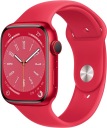 Чехол для сотового телефона APPLE Watch Series 8 с GPS, 45 мм, КРАСНЫЙ Продукт КРАСНЫЙ
