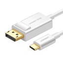 UGREEN Кабель Display Port USB-C, 1,5 м (белый)