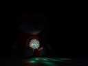 Zajačik LISEK USYPIACI Maskot Projektor so svetlom a zvukom Materiál tkanina