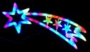РОЖДЕСТВЕНСКОЕ УКРАШЕНИЕ ОКНА COMET MULTICOLOR LED 58 CM