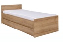 Молодежная Кровать 90х200см Дуб Ривьера KOSS 15