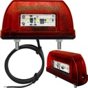 КРАСНАЯ ФОНАРЬ НОМЕРНОГО ЗНАКА