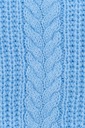 New Look Efektowny Kobiecy Błękitny Sweter Warkocz Sploty Bawełna S 36 Materiał dominujący bawełna