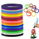 НАБОР НИТИ ДЛЯ РУЧКИ 3D PLC БОЛЬШОЙ НАБОР 20 ЦВЕТОВ 1,75 ММ