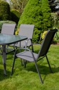 Комплект садовой мебели: стол и набор из 6 стульев FLORIDA, 7 шт.