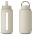 Стеклянная мотивационная бутылка для воды Muuki 720 мл, герметичная бутылка для воды Summer Sand