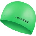 Шапочка для плавания для взрослых Aqua-Speed ​​силиконовая, светло-зеленая.