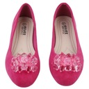 РОЗОВЫЕ ЖЕНСКИЕ БАЛЕТКИ, РАЗДВИЖНЫЕ С БАНТОМ, ГЛАДКИЕ ВНУТРИ, ЭКО КОЖА