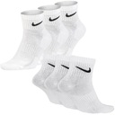 Носки Nike белые высокие носки комплект из 3 пар SX7677-100 M