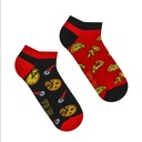 Farebné Členkové Ponožky Ponožky SPOXSOX Pizza 40-43