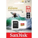 Karta microSDXC rýchla SANDISK EXTREME 64GB 160/60 Výrobca SanDisk