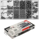 ШАРИКОВЫЕ СТАЛЬНЫЕ ПОДШИПНИКИ YATO 11 РАЗМЕРОВ 470 ШТ.