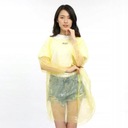 ЦВЕТНОЙ ПЛАЩ ИЗ ФОЛЬГИ С КАРМАНАМИ