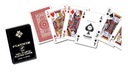 PIATNIK POKER karty do gry 100% PLASTIK red 1364