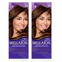Wellaton Intense Farba na vlasy 5/4 Gaštanová s arganovým olejom x2 Produkt Neobsahuje hliník