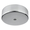Podsufitka metalowa pojedyncza okrągła, inox
