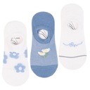 3x Nízke Členkové Ponožky Sieťovina Ponožky Dámske Bavlnené Baleríny MORAJ 38-41