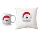 РОЖДЕСТВЕНСКАЯ КРУЖКА + РОЖДЕСТВЕНСКАЯ ЕЛОЧНАЯ ПОДУШКА