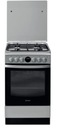 Газоэлектрическая плита INDESIT IS5G8CHX/EU 50 см Inox Grill Convection