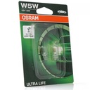 121625 OSRAM LUZ 12V W5W 5W W2.1X9.5D /CALOSZKLANA/ ULTRA LIFE /3 AÑOS 