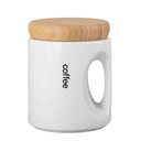 RONNIE бамбуковый контейнер для кофе 650мл белый