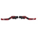 MOTOCYCLETTE PLIANTE LEVIER ADHÉRENCE CNC 6061 STOP ALUMINIUM ANODOWANA 3Vphoto 5