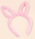 Opaska z uszami królika różowa Marka bez marki