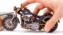 Wooden.City Drevený 3D model Motocykel Cruiser Počet prvkov 168