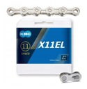 Цепь KMC X11EL серебристая 11 рядов - 118 звеньев + клипса