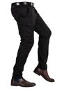 Мужские брюки-чиносы из ткани черного цвета Riki r38