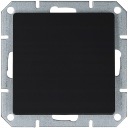 Модульный переключатель PRESTIGE Black-Mat