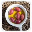 Olivy Kalamata + Extra panenský olivový olej 2v1 plechovka 1kg VYSOKÁ KVALITA Značka inny