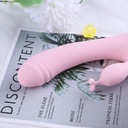 ВИБРАТОР 2IN1 BUNNY ДЛЯ ЖЕНЩИН G-SPOT МОЩНЫЙ ДВУХМОТОРНЫЙ ИНТЕНСИВНЫЙ МАССАЖЕР