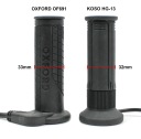 KOSO HG-13 CHAUFFÉ POIGNÉES AVEC ZINTEGROWANYM PRZELACZNIKIEM 120MM AX0410I0photo 7