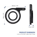 Макроадаптер со светодиодной вспышкой для Olympus TG-7 TG-6 TG-5 TG-4 TG-3 TG-2