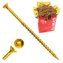 WKRĘTY CIESIELSKIE DO DREWNA 4x70 STOŻKOWE TORX 200szt WKCS-40070 KLIMAS