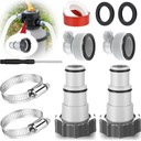 4 SZT ADAPTER WĘŻA BASENOWEGO DO FILTRA POMPY GŁĘBINOWEJ INTEX