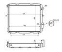 NRF RADIATOR WATER RENAULT CLIO 1.9D 91-98 photo 2 - milautoparts-fr.ukrlive.com