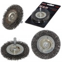 SZCZOTKA TARCZOWA DRUCIANA NA WIERTARKĘ 60MM