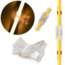 РАЗЪЕМ ДЛЯ БЕСПЛАТНОЙ СВЕТОДИОДНОЙ ЛЕНТЫ COB 8 мм IP20 ЗАЖИМ ПРЯМОЙ