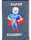 Milena ponožky SUPER DEDKO pánske sivé 39-42 Značka Milena