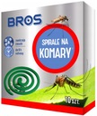 ŠPIRÁLY NA KOMÁRE MUŠKY ODPUDZOVAČ VELIKÁNSKE BALENIE 30ks BROS Kód výrobcu SPIRALE