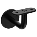 ОПОРА ДЛЯ НАСТЕННЫХ ПЕРИЛ ЧЕРНАЯ ГЛАДКАЯ PRO